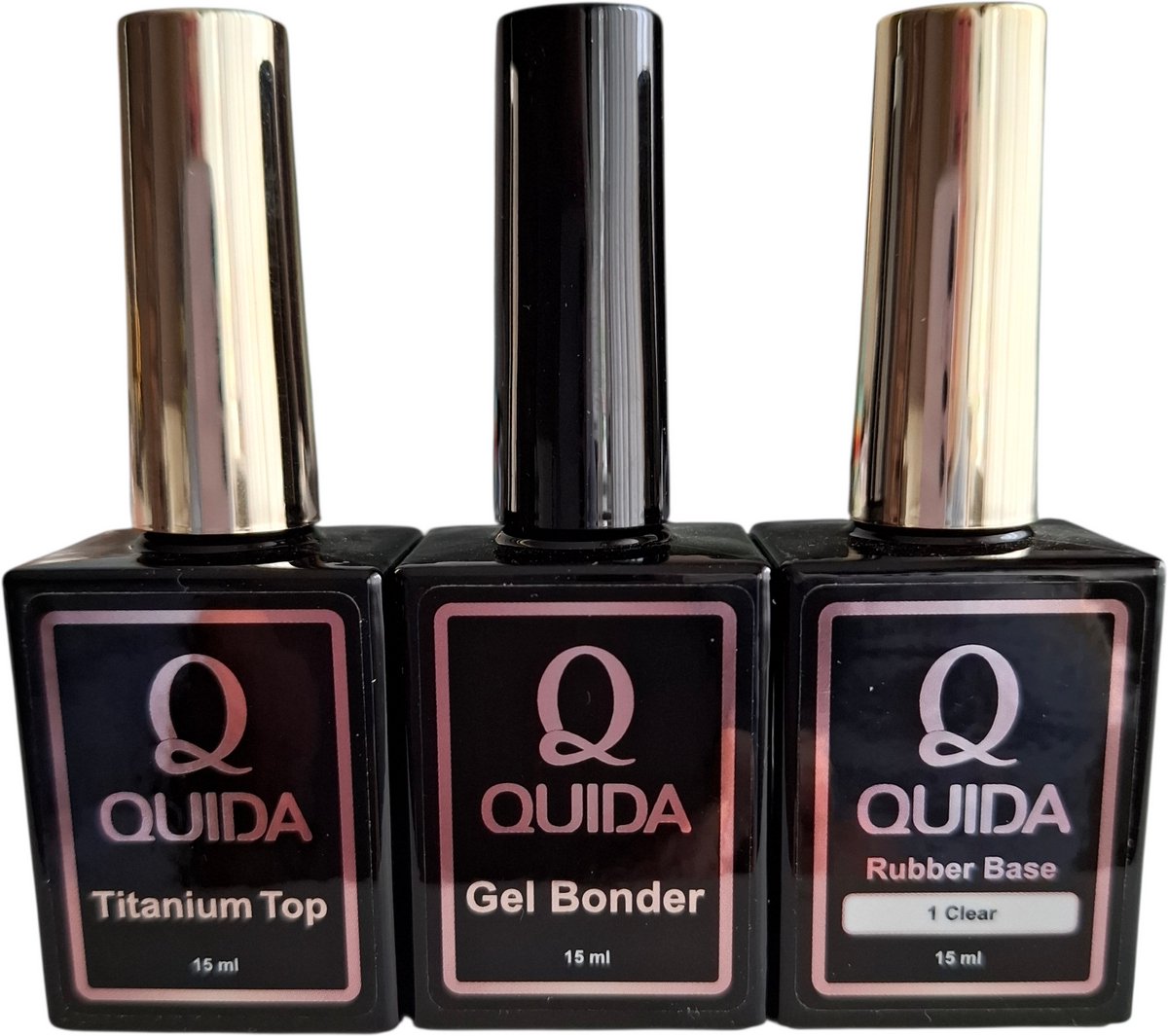 Quida Gelpolish Sample Pakket – Complete Basis voor Perfecte Gelnagels-15ml