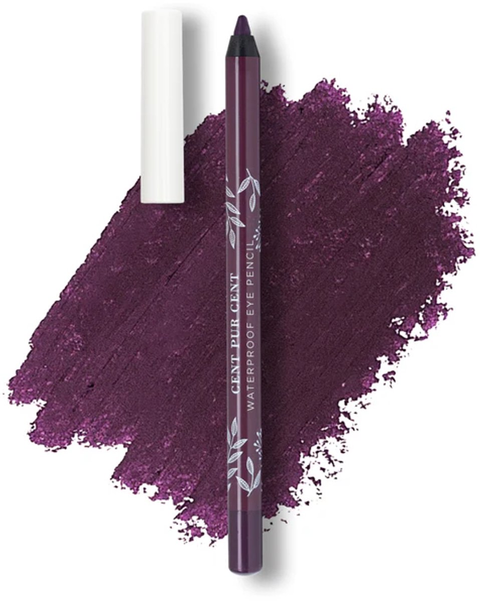 Cent Pur Cent Waterproof Eye Pencil Bordeaux - Precisie - Eenvoudig in gebruik - 0,8 ml
