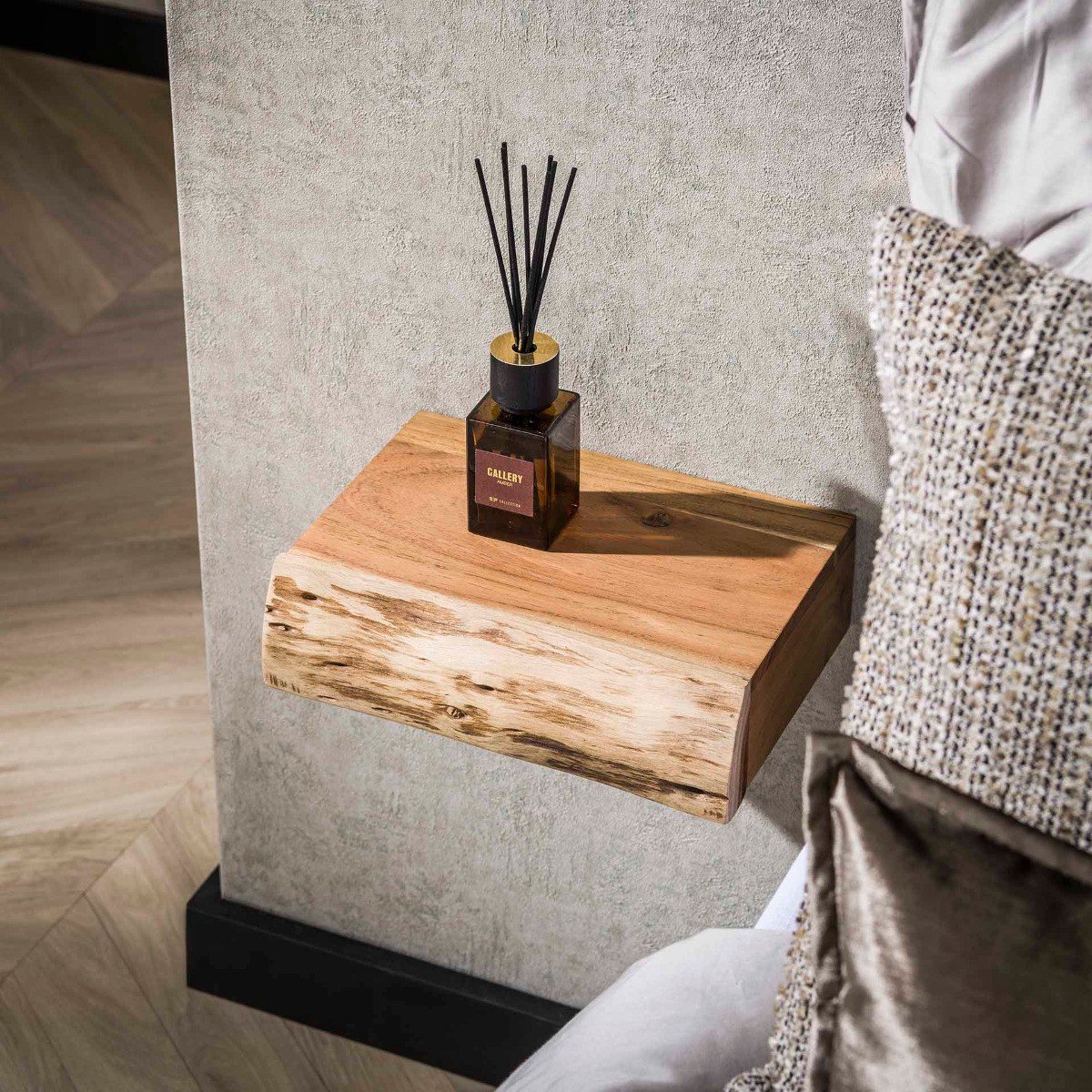 Fraaai - Jason nachtkastje zwevend acacia hout XS | set van 2