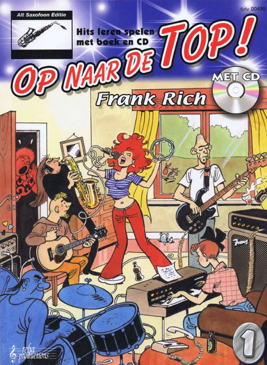Op naar de Top! 1 (Altsaxofoon) - cover
