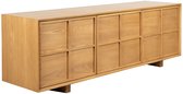 Zuiver Raster Dressoir Laag Naturel