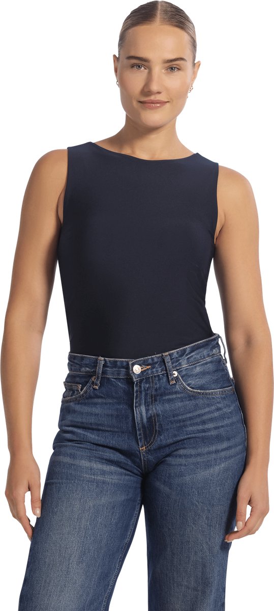 Ten Cate Secrets singlet double layer dark navy voor Dames | Maat XL
