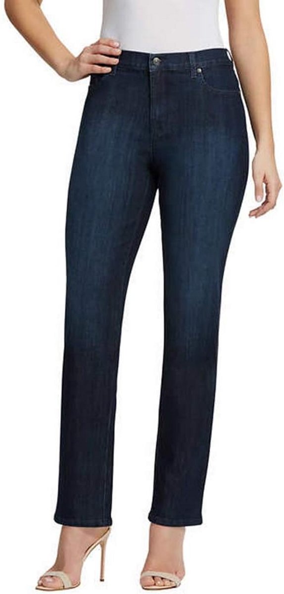 Amanda klassieke hoge taille tapered jeans voor dames, regular en petite maat