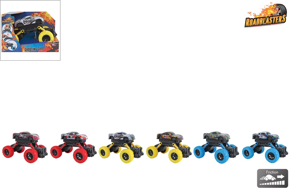 Roadblasters Big Wheel Truck Schietfunctie