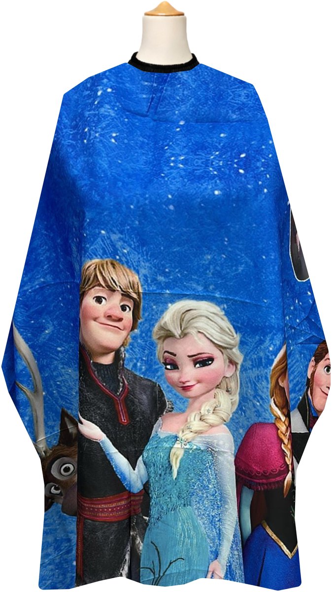 Guardian Beauty - Kappersmantel - Kids - Kapmantel - 110cm x 100cm - Waterproof - Met Drukknoop Sluiting - Kinderen -