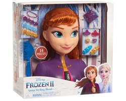 Disney Frozen 2 - Stylinghoofd Anna met Haaraccessoires