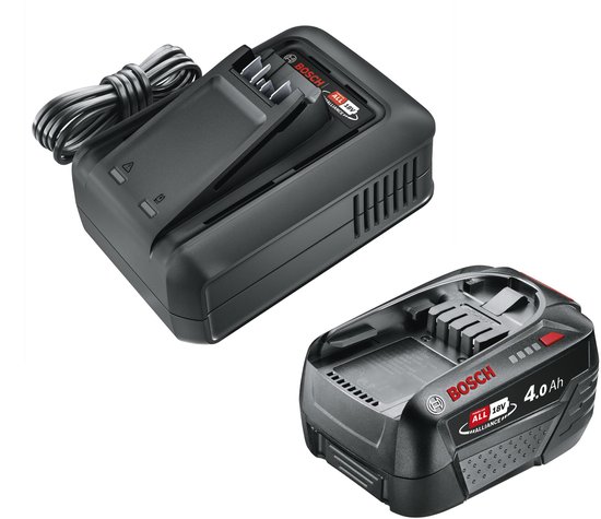 GARDENA Startkit P4A QC AL18V-44 + 1x 4,0Ah accu en oplader