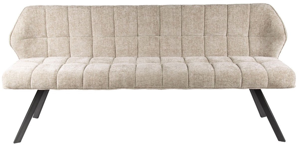 Fraaai - Ramon eetkamerbank 180 cm geweven - zand