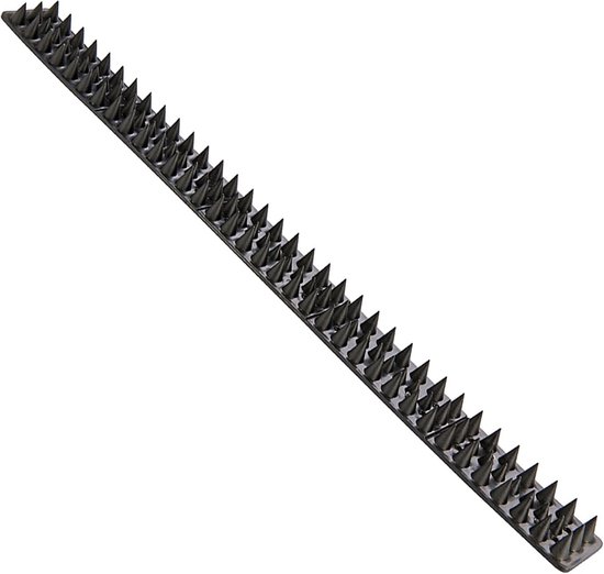 12 Stks Hek Muur Spikes Metalen Inbreker Anti-Klim Hek Beveiliging Spike met Schroef Roestbestendige Indringer Afschrikmiddel Spike Voorkomen Vogels Of Kat Dieren Van Het Naderen Voor Tuin En
