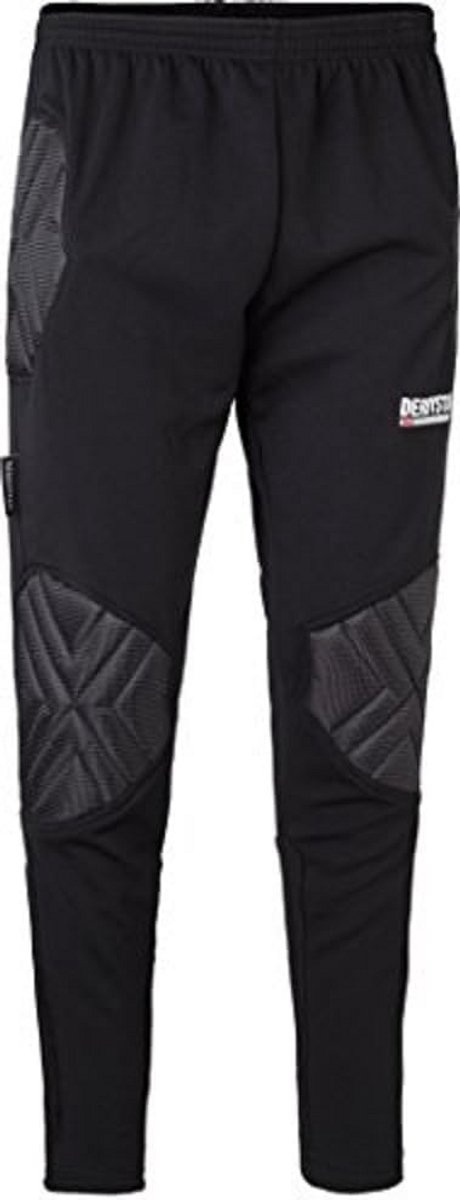 Duurzame keepersbroek Lang Zwart voor Heren en Jongens met Knie- en Heupprotectie