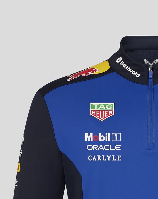 Red Bull Racing Teamline Half Zip 2026 Maat XL - Max Verstappen - Isack Hadjar van Red Bull — afbeelding 5