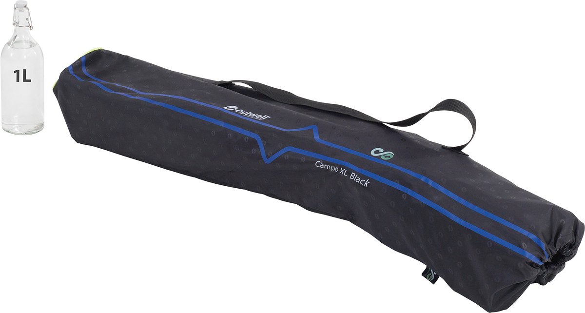 Outwell Campo Xl Campingstoel Vouwstoel Zwart 97 x 67 x 67 cm