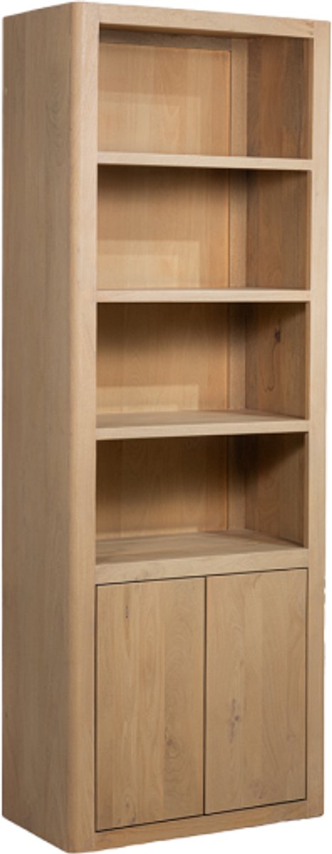 Tower Living Tenna Boekenkast mangohout naturel 80 cm