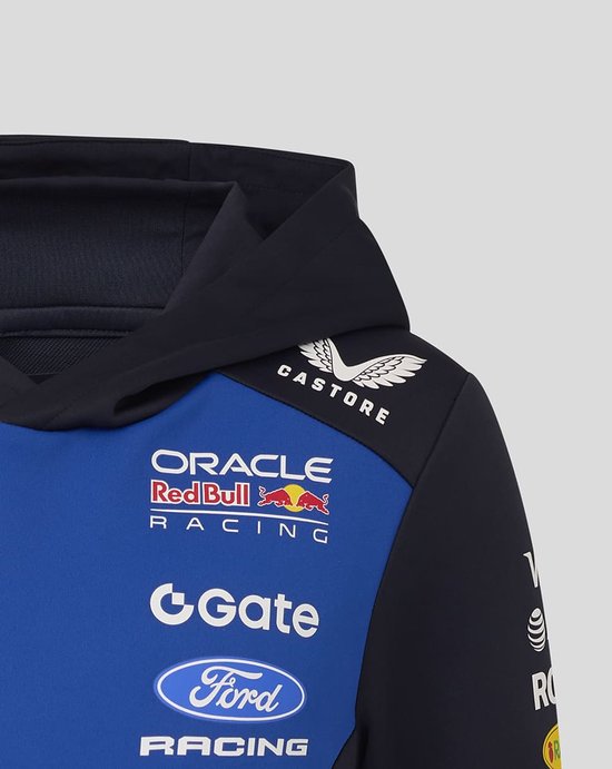Red Bull Racing Teamline Kids Hoody 2026 Maat JM (140-146) - Max Verstappen - Isack Hadjar van Red Bull — afbeelding 4
