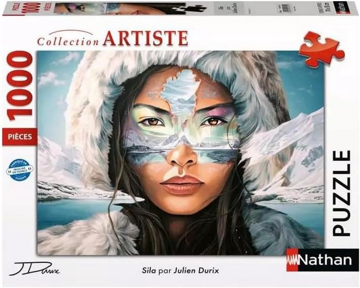 1000-delige puzzel Nathan collectie wildleven fantasie kunst
