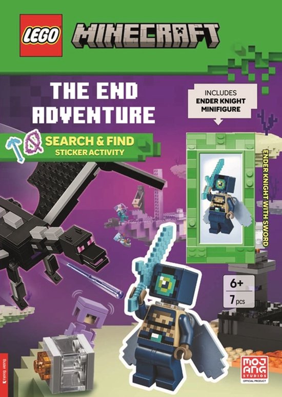 LEGO® Minecraft®: The End Adventure Search & Find Sticker  ... - cover