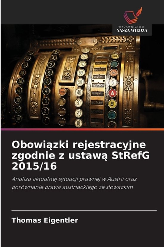 Obowiązki rejestracyjne zgodnie z ustawą StRefG 2015/16 - cover