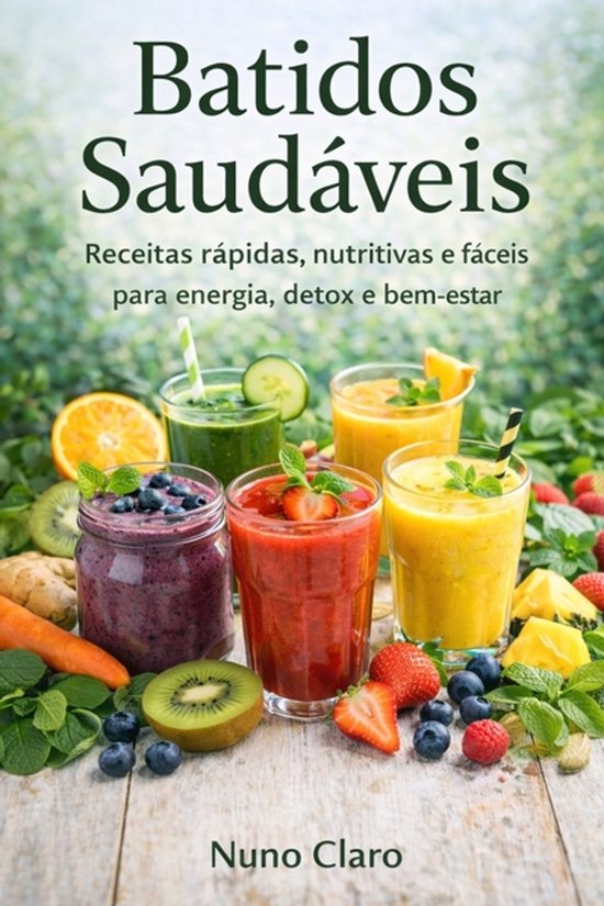 Receitas E Sabores Do Mundo- Batidos Saudáveis - cover