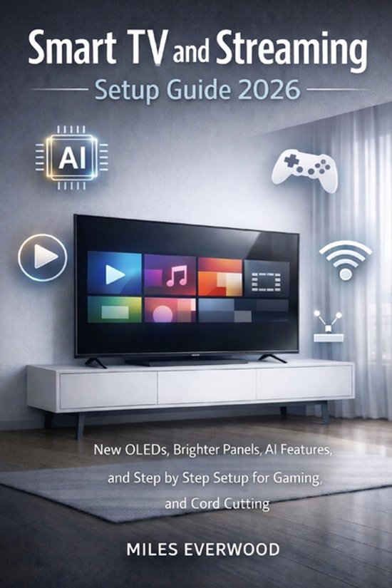 Smart TV and Streaming Setup Guide 2026, Miles Everwood | 9798243063197 ...