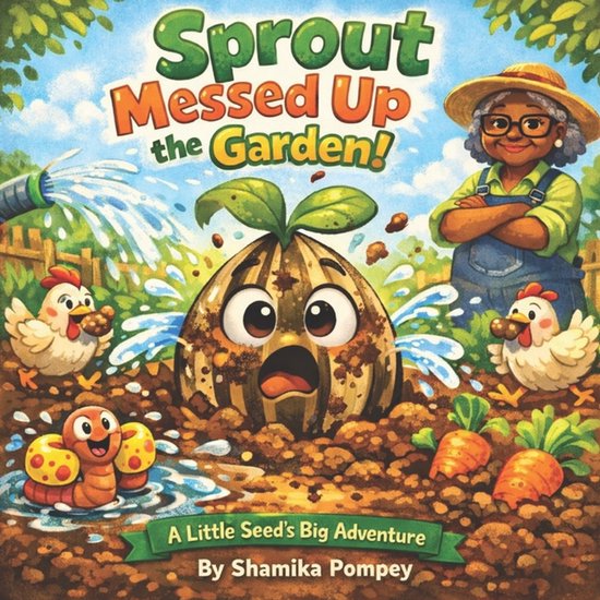 Sprout Messed Up the Garden - cover
