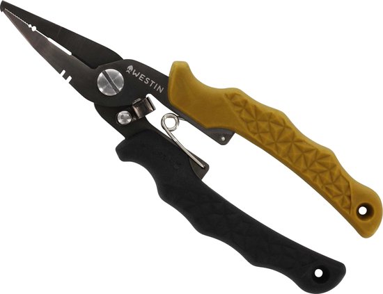 Westin HD Split Ring Pliers - Black/Sand - 19cm - Maat XL - Splitringtang - Zwart van Westin — afbeelding 2