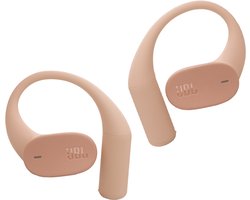 JBL Sense Lite - Open ear Oordopjes - Oortjes Draadloos - Bluetooth - Sport Oordopjes - Sporten - Hardlopen - 32 uur - Spatwaterdicht - IP54 - Beige