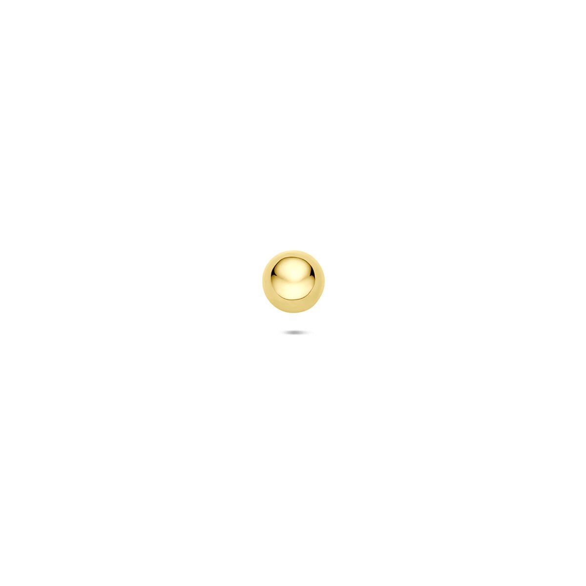 14K Geelgouden flat back piercing bol 4 mm - 4034268