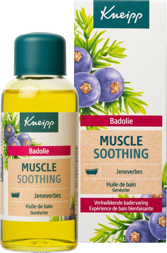 Kneipp Muscle Soothing - Badolie - Jeneverbes - Verkwikkend voor spieren - 100 ml