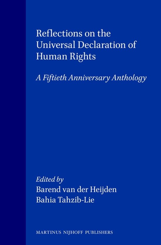 Reflections on the Universal Declaration of Human Rights - cover