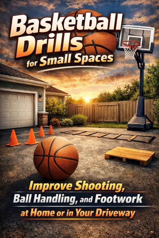 Basketball Drills for Small Spaces - cover