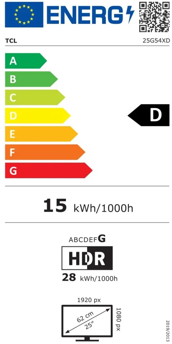 TCL 25G54 Mini-LED Gaming Monitor - Full HD - 25 inch - afbeelding 3