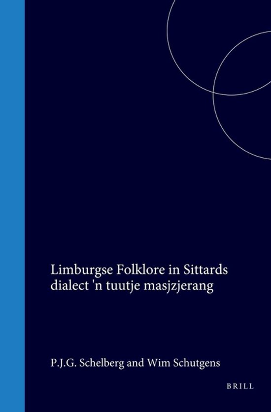 Limburgse folklore in sittards dialect 'n tuutje masjzjerang - cover