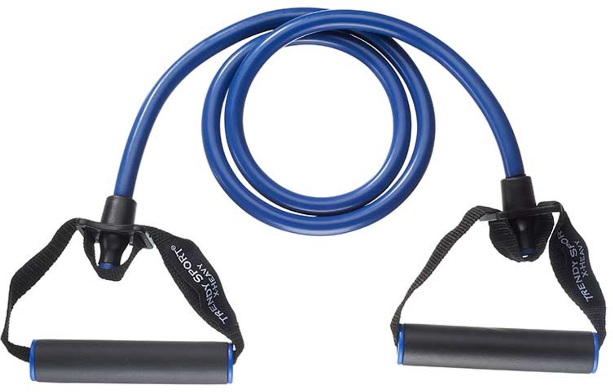 Trendy Sport Toning Tube - Trendy Premium Gym Tube - extra zwaar - 140 cm - revalidatie - Blauw