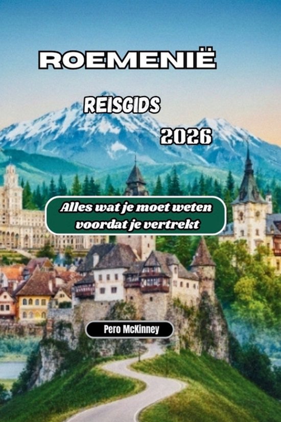 Roemenië Reisgids 2026 - cover