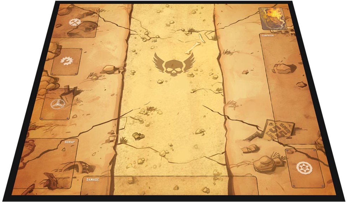 Wreckland Run Playmat - Bordspel Accessoire
