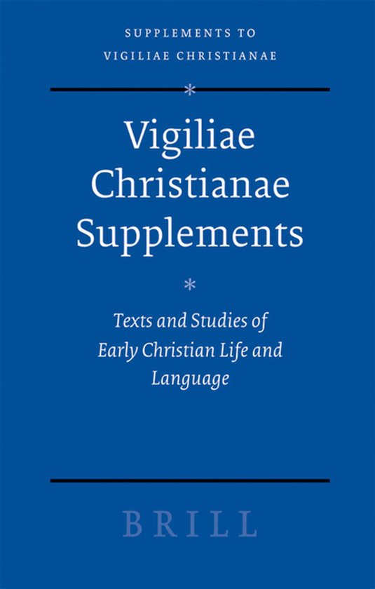 Vigiliae Christianae, Supplements23- St. Cyril of Alexandria ... - cover