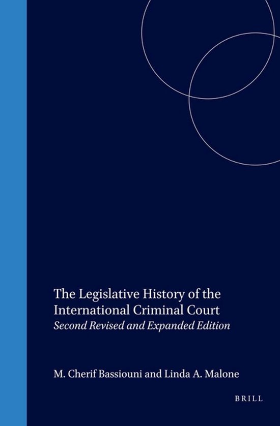 Legislative History Of The Statute Of The International Crim - cover