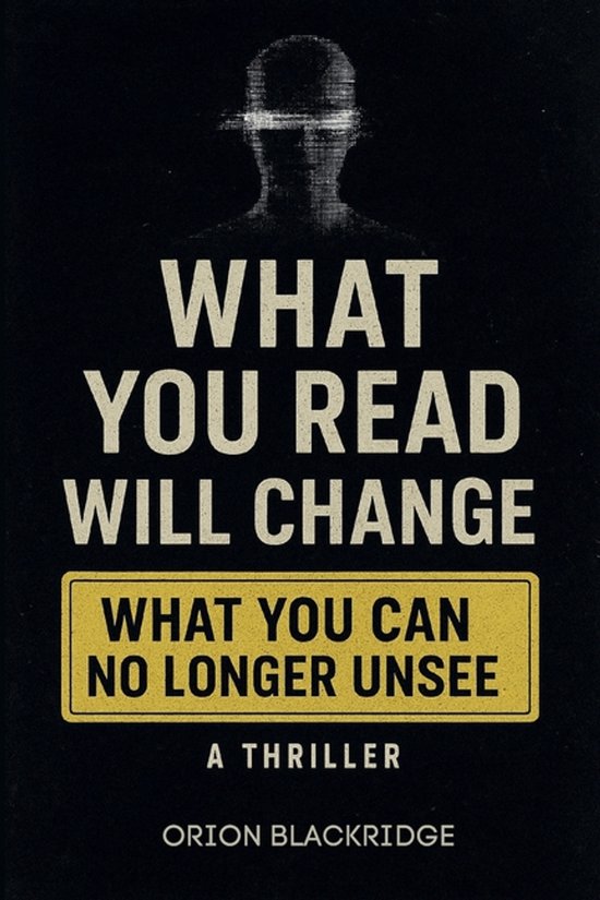 What You Read Will Change What You Can No Longer Unsee - cover
