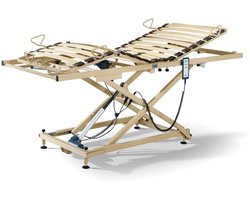 Zorgbed 90x200 cm – Burmeier Lippe IV Bed-in-Bed Systeem, Elektrisch Verstelbaar & Inclusief Afstandsbediening