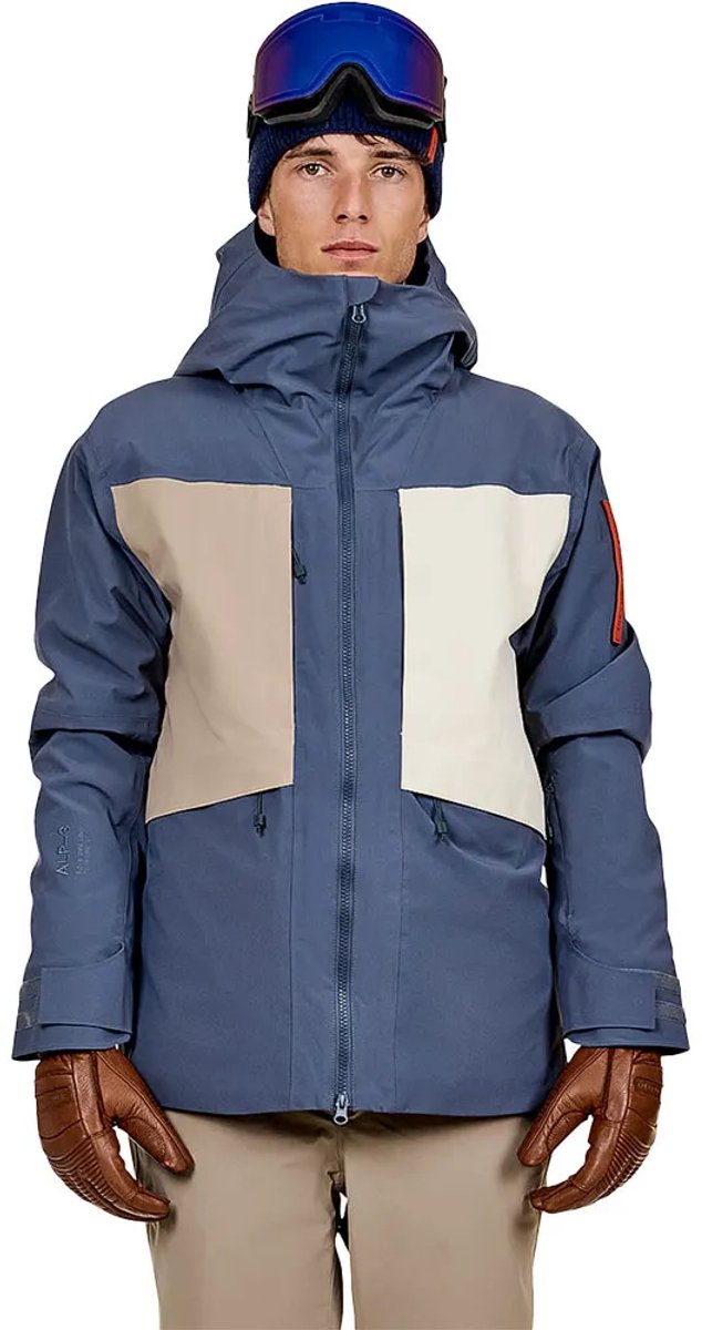 The Mountain Studio 3l Hybrid Shell Jas Blauw 2XL Man