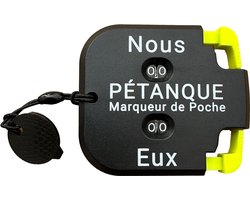 Boulemaus Jeu de Boules - Score Marker - Score Teller - Puntenteller - Marqueur de Poche
