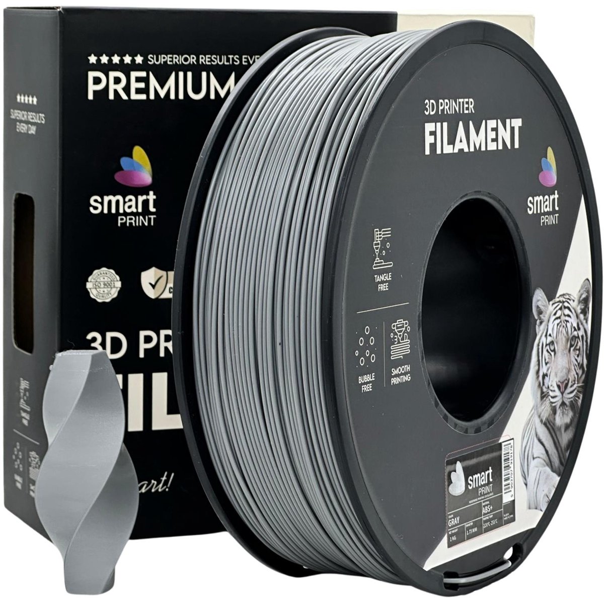 Smart print ABS Grey 1.75mm 1kg