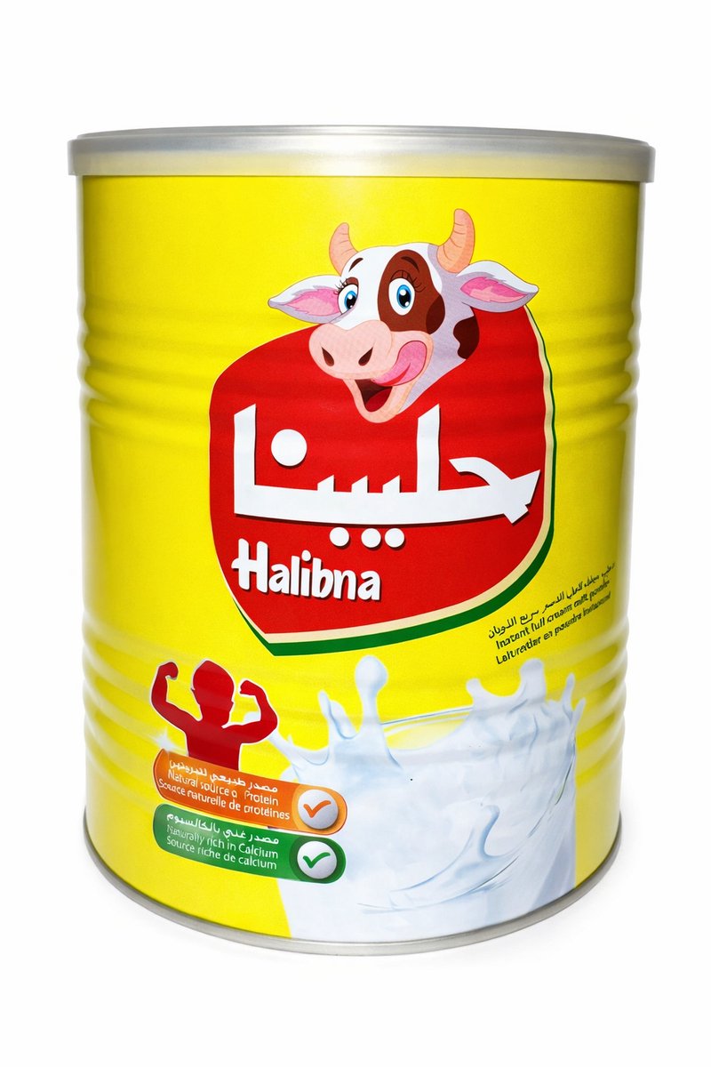 Halibna Melkpoeder 900 Gr (Ingeblikt)