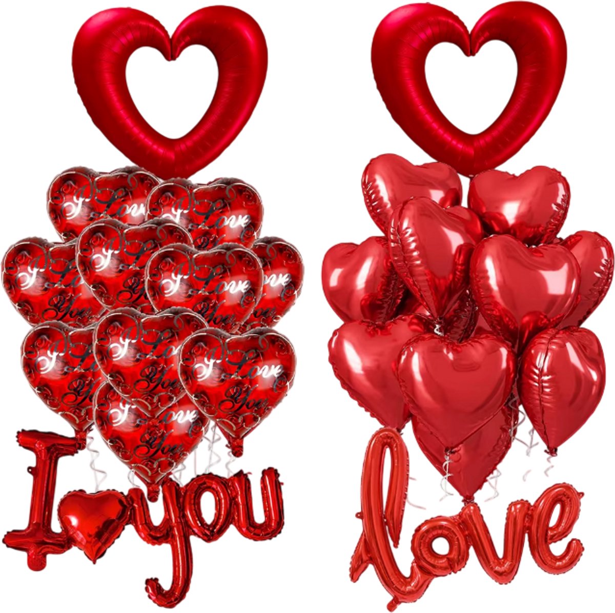 Creëer een Romantische Sfeer – Decoratieve Ballonnen Set voor Valentijnsdag, Feesten & Speciale Momenten