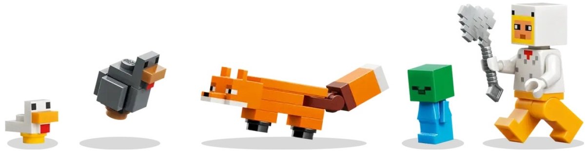 LEGO Minecraft Kippenboerderij Dieren Speelgoed voor Kinderen - 21585 — afbeelding 17