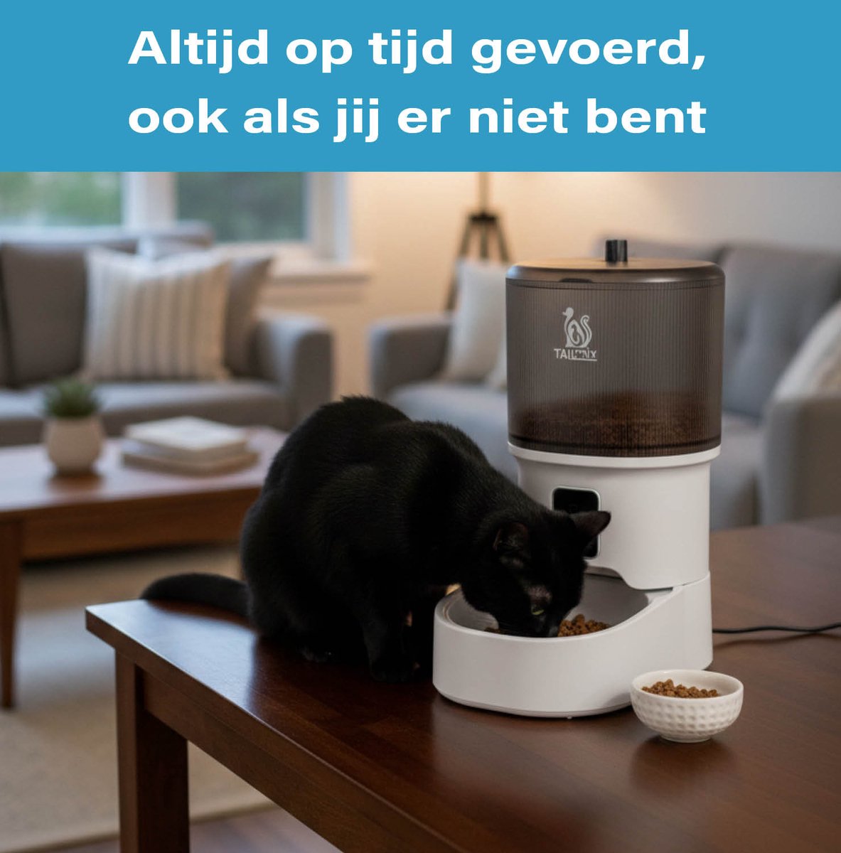 Tail Mix 4L Automatische Voerbak - WiFi + App thumbnail 3