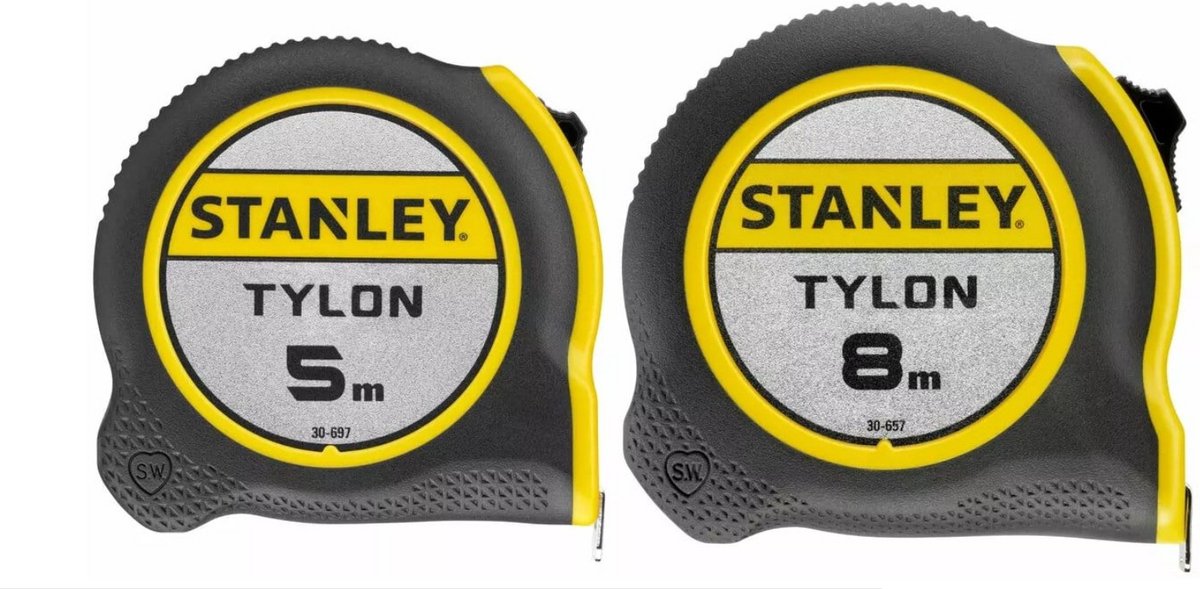 Promopack rolmaat Tylon 8m + 5m [24] - STHT0-74260 van STANLEY — cadeau in Tuin & Klussen - foto 6