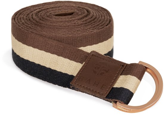 BAHE - Yoga Strap - Verstelbare Yoga Riem - Yoga Gear - Hatha Yoga - Stoffen yogaband van Bahe — afbeelding 3