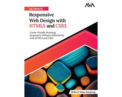 Omslag van Ultimate Responsive Web Design with HTML5 and CSS3