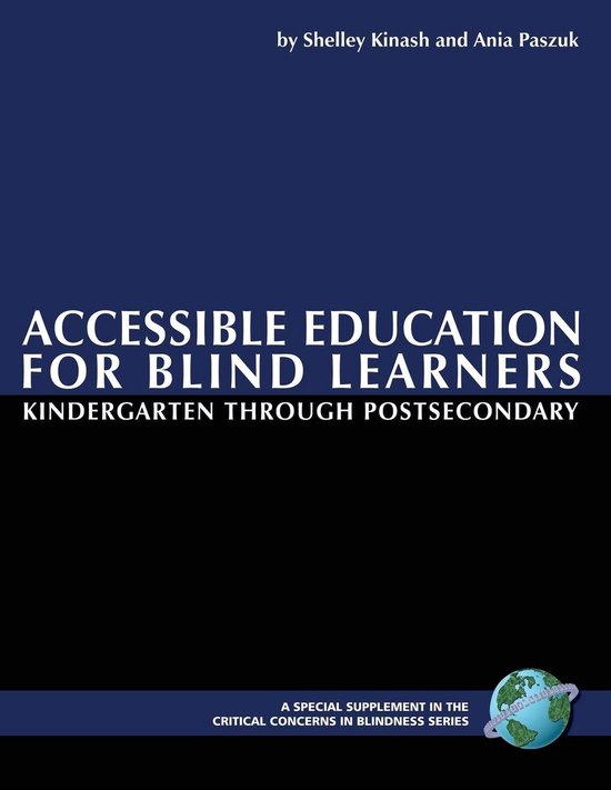 Critical Concerns in Blindness - Accessible Education for Bl ... - cover
